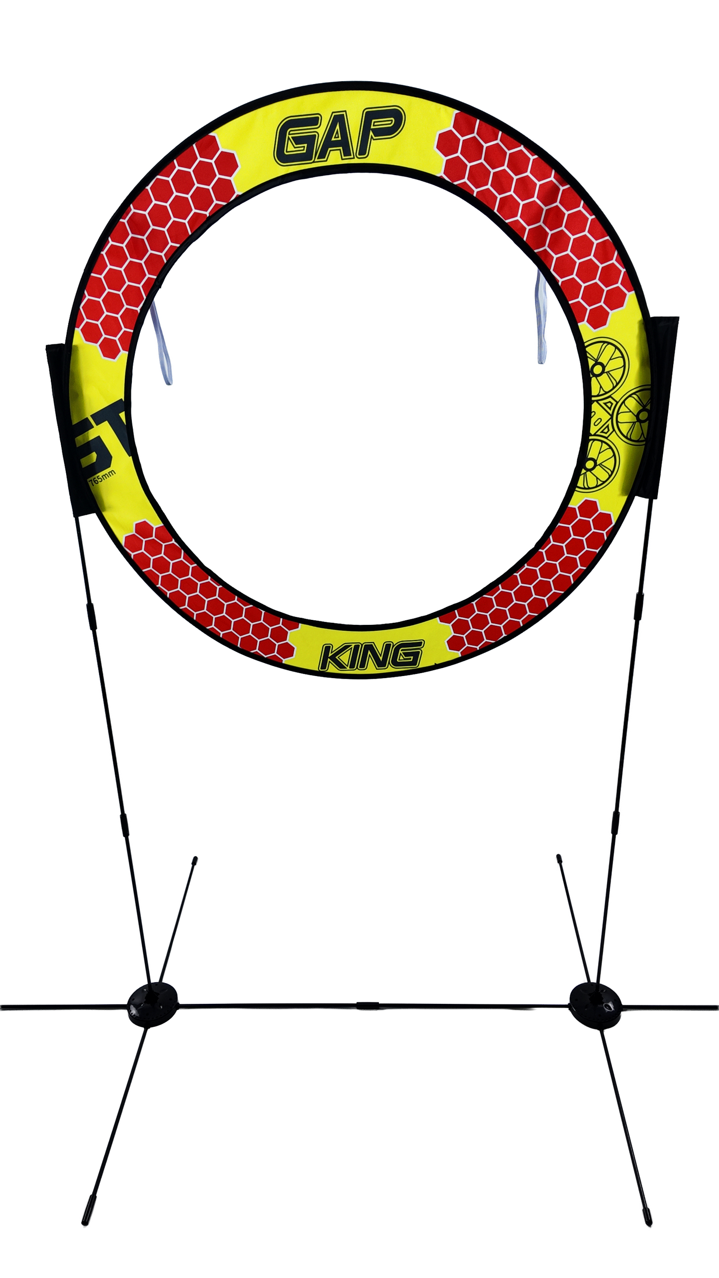 Gap King Drone Racing Gate (1 Gate + 1 Stand) – Portable FPV Obstacle for Training & Racing